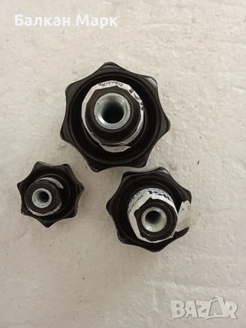 Ръкохватка с гайка М6 М8 М10 бакелит струг фреза менгеме ръчна ръчка винтово захващане, снимка 4 - Менгемета - 51140256