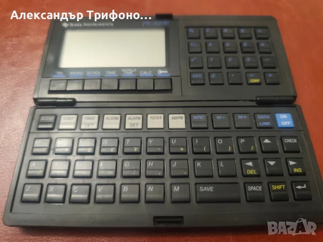 Texas Instruments PS-6200 – Ретро електронен органайзър 32 KB, 1993 г., Data Link
