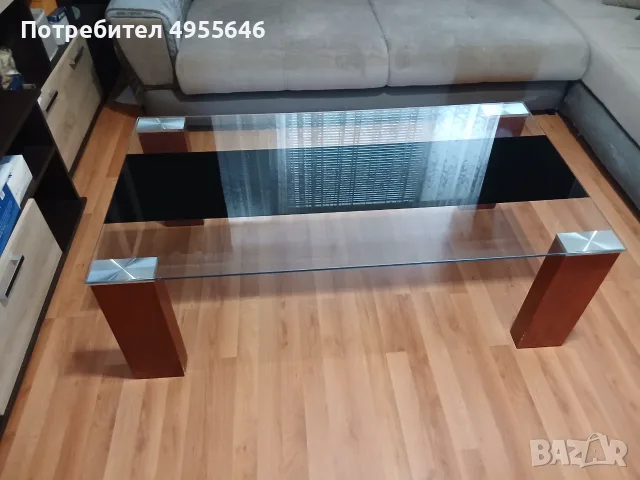Холна стъклена маса
