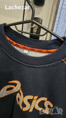 Мъжка блуза Asics размер L , снимка 2 - Спортни дрехи, екипи - 53138373