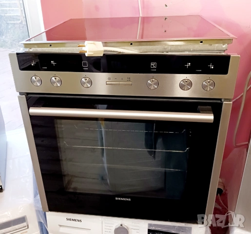 Печка за вграждане с керамичен плот SIEMENS, снимка 2 - Печки, фурни - 53875405