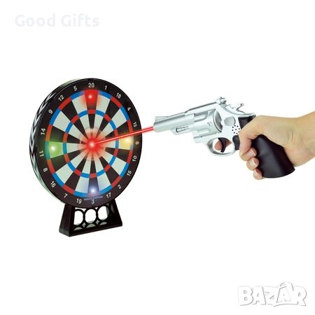 Детски пистолет с лазер и мишена, снимка 2 - Други - 42891588