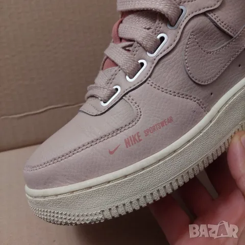 Nike Air Force 1 High Utility Particle Beige номер 37 ,5 оригинални маратонки , снимка 2 - Маратонки - 49970866