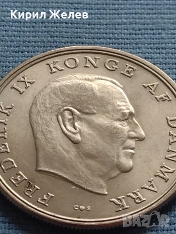Монета 5 крони 1971г. Дания крал Фредерик девети 40430, снимка 8 - Нумизматика и бонистика - 42697626
