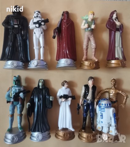 Star Wars Междузвездни войни PVC фигурки пластмасови на стенд за игра и украса торта топер