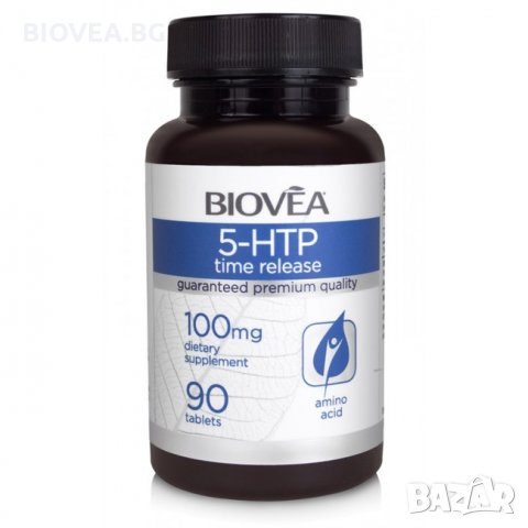 Хранителна добавка 5-HTP (Time Release) 100mg 90 Tablets, снимка 1 - Хранителни добавки - 30021464