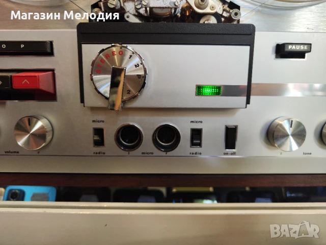Ролков магнетофон Telefunken M 204 TS E 2 Профилактиран, работещ., снимка 10 - Аудиосистеми - 50737410