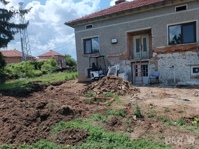 Услуги с минибагер и тристранен самосвал 3,5т, снимка 4 - Други ремонти - 54188376