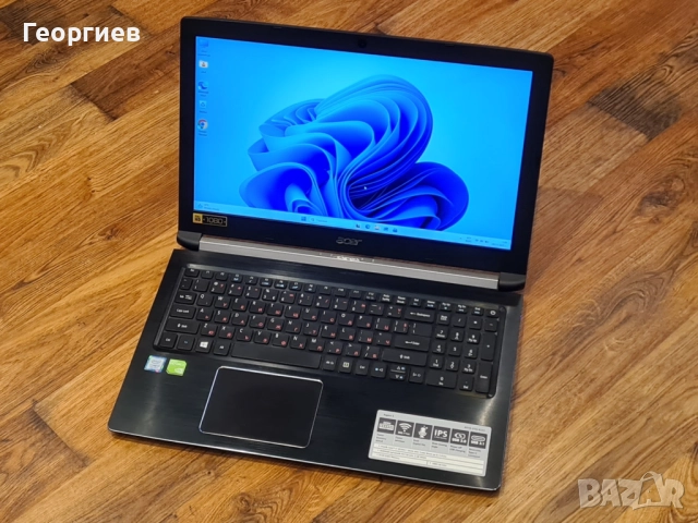 Лаптоп Acer Aspire 5 i7 8550 8 RAM SSD+HDD NVIDIA GeForce MX150 2 GB, снимка 4 - Лаптопи за игри - 52589220