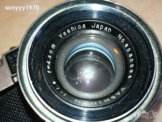 YASHICA LYNX-1000 MADE IN JAPAN-ВНОС SWISS 1703241141, снимка 6 - Фотоапарати - 44804463