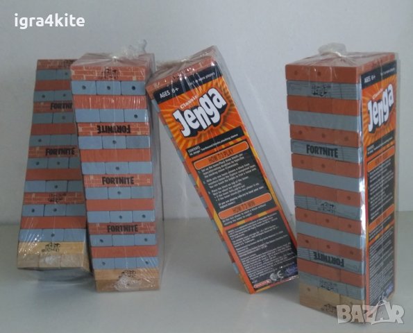 НАМАЛЕНИЕ! Модел дървена дженга Фортнайт Jenga Fortnite 54бр., снимка 5 - Образователни игри - 36660049