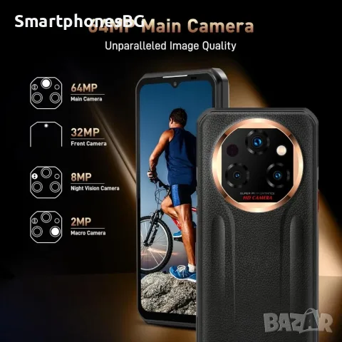 Oukitel WP39 Pro 5G 36GB RAM 512GB ROM с IP68 защита, снимка 7 - Телефони с две сим карти - 55920251