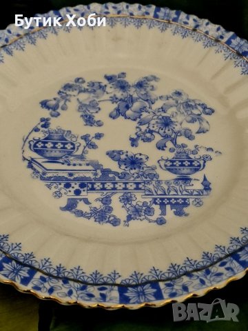 Чиния в китайско синьо echt Tuppack, снимка 2 - Антикварни и старинни предмети - 38441294