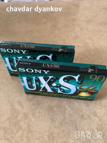 Sony UX S 90 касети, снимка 3 - Други - 53197453