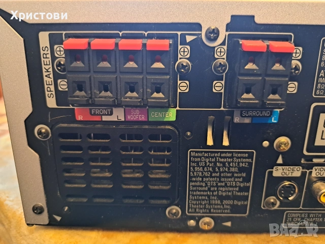 Продавам DVD/CD ресивър PIONEER XV- HTD 5 домашно кино , снимка 12 - Ресийвъри, усилватели, смесителни пултове - 54059049
