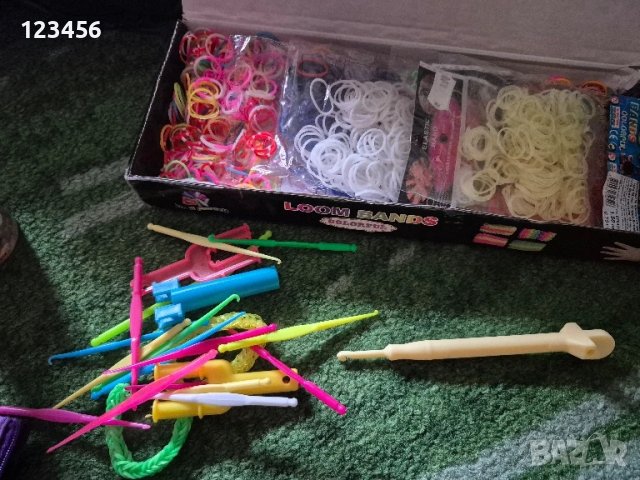 Приспособления за правене на гривнички, снимка 2 - Образователни игри - 50920317