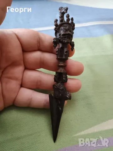 Бронзова варджа-2, снимка 6 - Антикварни и старинни предмети - 50093081