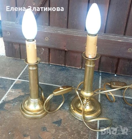 Две настолни лампи , снимка 6 - Настолни лампи - 42514943