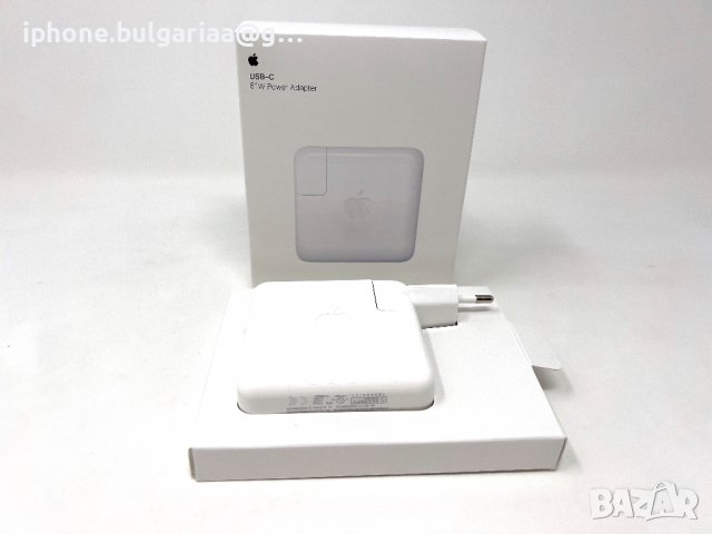  Зарядно Apple MacBook Air, Pro USB C 61W, снимка 5 - Кабели и адаптери - 37530195