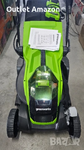 Безжична косачка Greenworks 40V 35 см Greenworks G40LM35 - 2501907

, снимка 4 - Градинска техника - 50710751