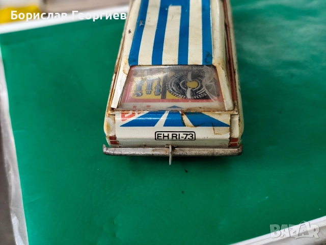 Ламаринена играчка EHRI DDR Opel Rekord, снимка 4 - Колекции - 52649039