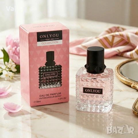 Дамски парфюм Onlyou, 30мл, EDP - Елегантен флорален аромат с нотки на жасмин и ванилия, снимка 3 - Дамски парфюми - 53968320