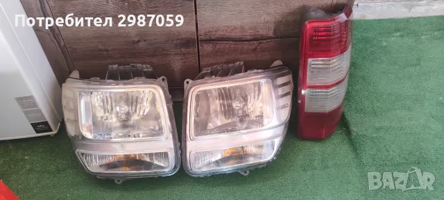 Dodge nitro фарове, стоп и бас каса с усилвател 