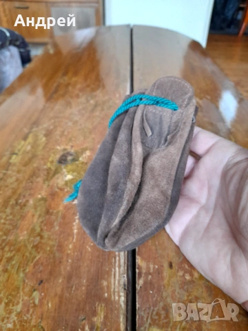 Стара кожена кесия #5, снимка 2 - Други ценни предмети - 54230048