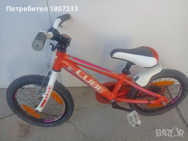 Детски алуминиев велосипед Cube 16"