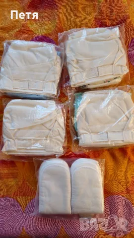 Пелени Milette 100% памук / от 4 до 10 кг / цена за един пакет от 2 пелени
, снимка 2 - Пелени, памперси - 49437548
