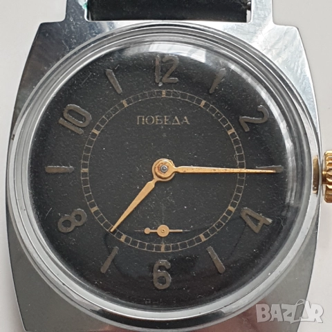 Механичен часовник Победа, снимка 8 - Антикварни и старинни предмети - 52027676