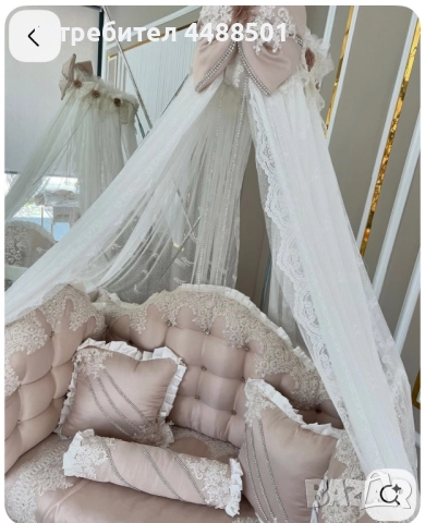 Бебешка кошара турски модел, снимка 3 - Мебели за детската стая - 51664822