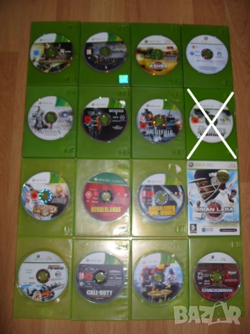 Игри и аксесоари за Xbox 360 Част 1 - 10лв за брой