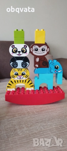 Конструктор Лего Дупло/Lefo duplo/  - Моите първи балансиращи животни, снимка 2 - Образователни игри - 51835866