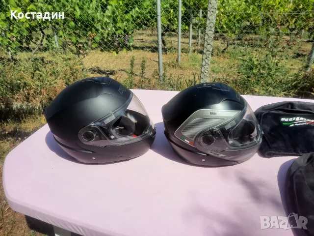 Мото каска Nolan N-104 Evo Flip, снимка 2 - Аксесоари и консумативи - 55923395
