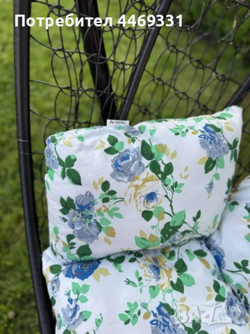 Градинска висяща люлка тип гнездо,яйце–Промоция!, снимка 2 - Градински мебели, декорация  - 52361914