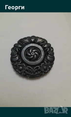 Амулет от натурален нефрит-68, снимка 3 - Колиета, медальони, синджири - 50139019