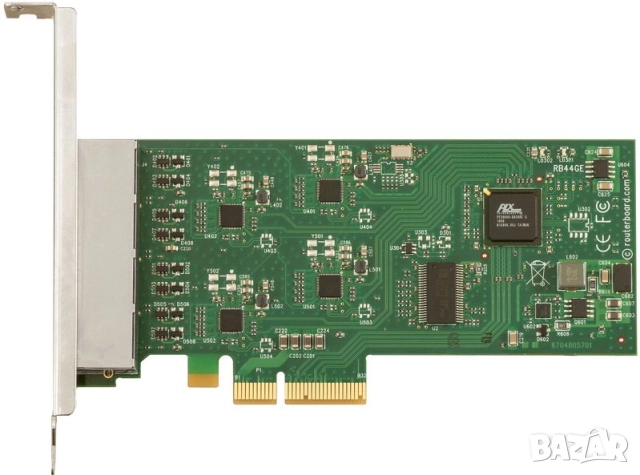 rb44ge 4x1000Mbps порта на един PCI-ex4 нископрофилна low profile, снимка 10 - Мрежови адаптери - 50384326