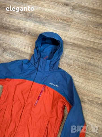 Мъжко яке с мемрбана Columbia  Pouring Adventure II OmniTech Jacket , S размер , снимка 3 - Тениски - 54354837