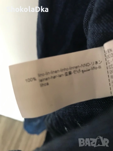 Нова рокля Zara 100 % лен размер S, снимка 7 - Рокли - 54355165