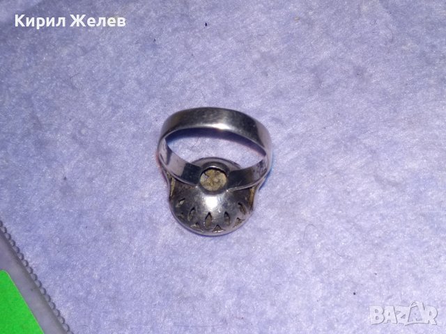 19 Век ФЛОРАЛЕН СРЕБЪРЕН ПРЪСТЕН РЪЧНО ОРНАМЕНТИРАН Висока ПРОБА СРЕБРО КНЯЖЕСТВО БЪЛГАРИЯ 35037, снимка 12 - Антикварни и старинни предмети - 39547822