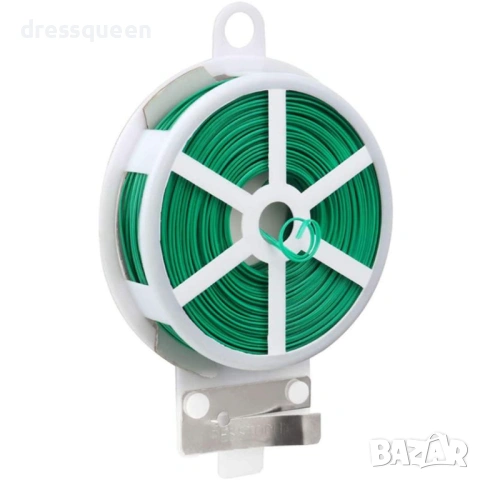 4513 Градинска тел 100 м с вграден резец за лесно подвързване, снимка 8 - Други - 53877637