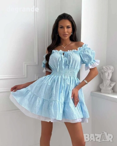 🎀Синя Кукленска Рокля