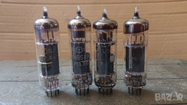 Нова радиолампа TUNGSRAM PCL86. Използвани радиолампи PCL86, PCL82. 