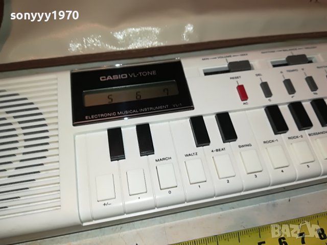 CASIO VL-1 VL-TONE MADE IN JAPAN-ВНОС SWISS 2502231246, снимка 6 - Синтезатори - 39799673