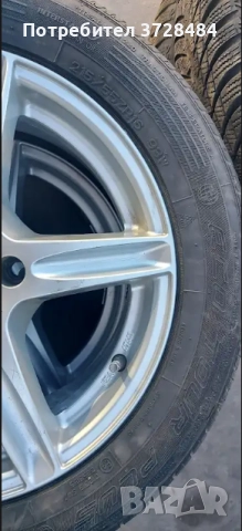Джанти с гуми 5х112 ЕТ35-16 цола с гуми: AUDI,SEAT,MERCEDES,SKODA,WV, снимка 5 - Гуми и джанти - 52404750