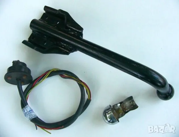 К-т Германски ТЕГЛИЧ за кола с Ябълка Топка Ø50 мм за Лапа Ремарке и опция 12V Букса Куплунг БАРТЕР, снимка 4 - Аксесоари и консумативи - 49483561