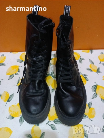 Agnes Cecilia кожени боти N 41, снимка 3 - Дамски боти - 53356358