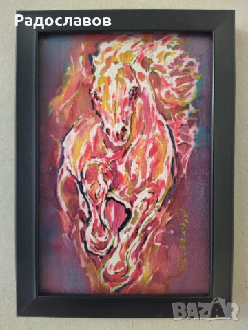 ''Конче'' / картина, оригинал /, снимка 4 - Картини - 52953124