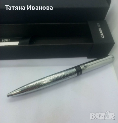 Химикалка CERRUTI 1881, снимка 3 - Антикварни и старинни предмети - 52626055